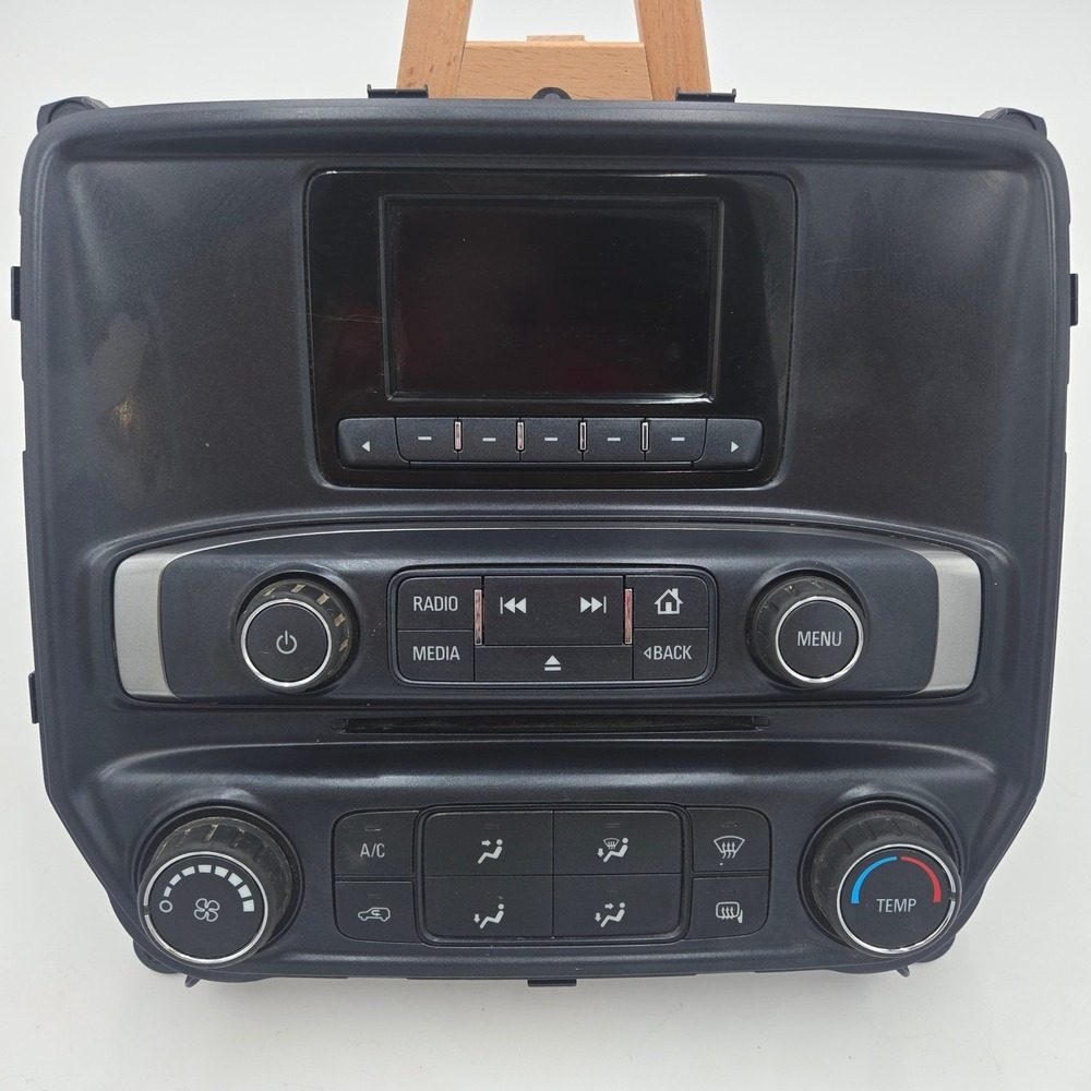 2014-2015 Chevrolet Silverado Radio Bezel Display Screen HVAC Control Panel OEM